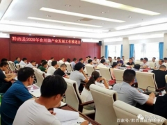 黔西縣2020年食用菌產業(yè)發(fā)展工作推進會召開 ()