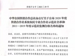 陜西省佛坪縣繼東食用菌農(nóng)民專業(yè)合作社被認定為“國家級農(nóng)民專業(yè)合作社示范社” ()